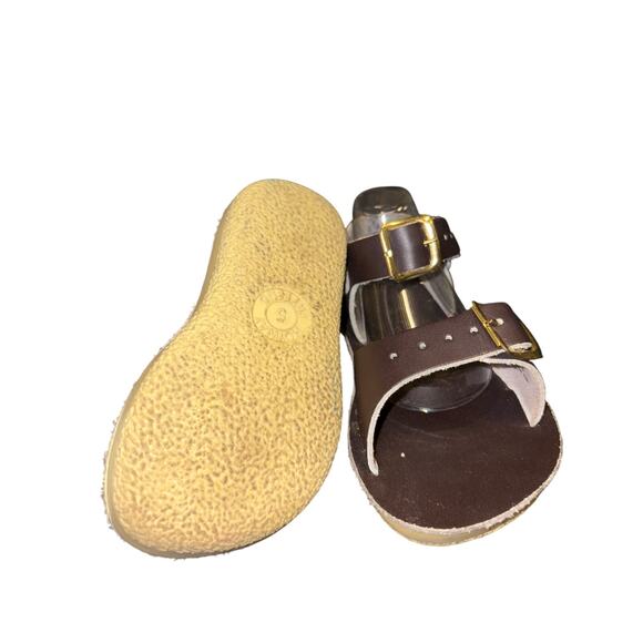 Surfer Baby Brown Strap Sandals Sz 5 - Picture 5 of 7